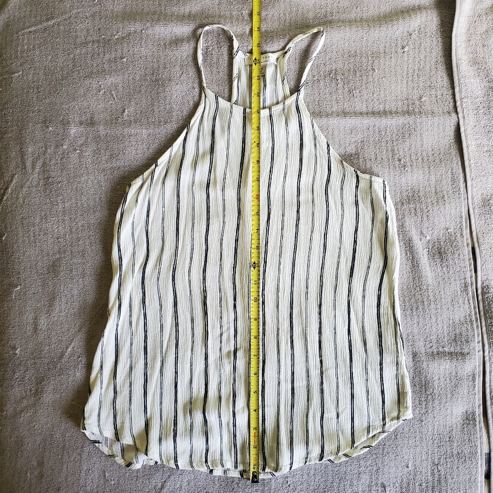 FINAL MARKDOWN- Final Touch Striped Racerback Tank - Picture 7 of 8